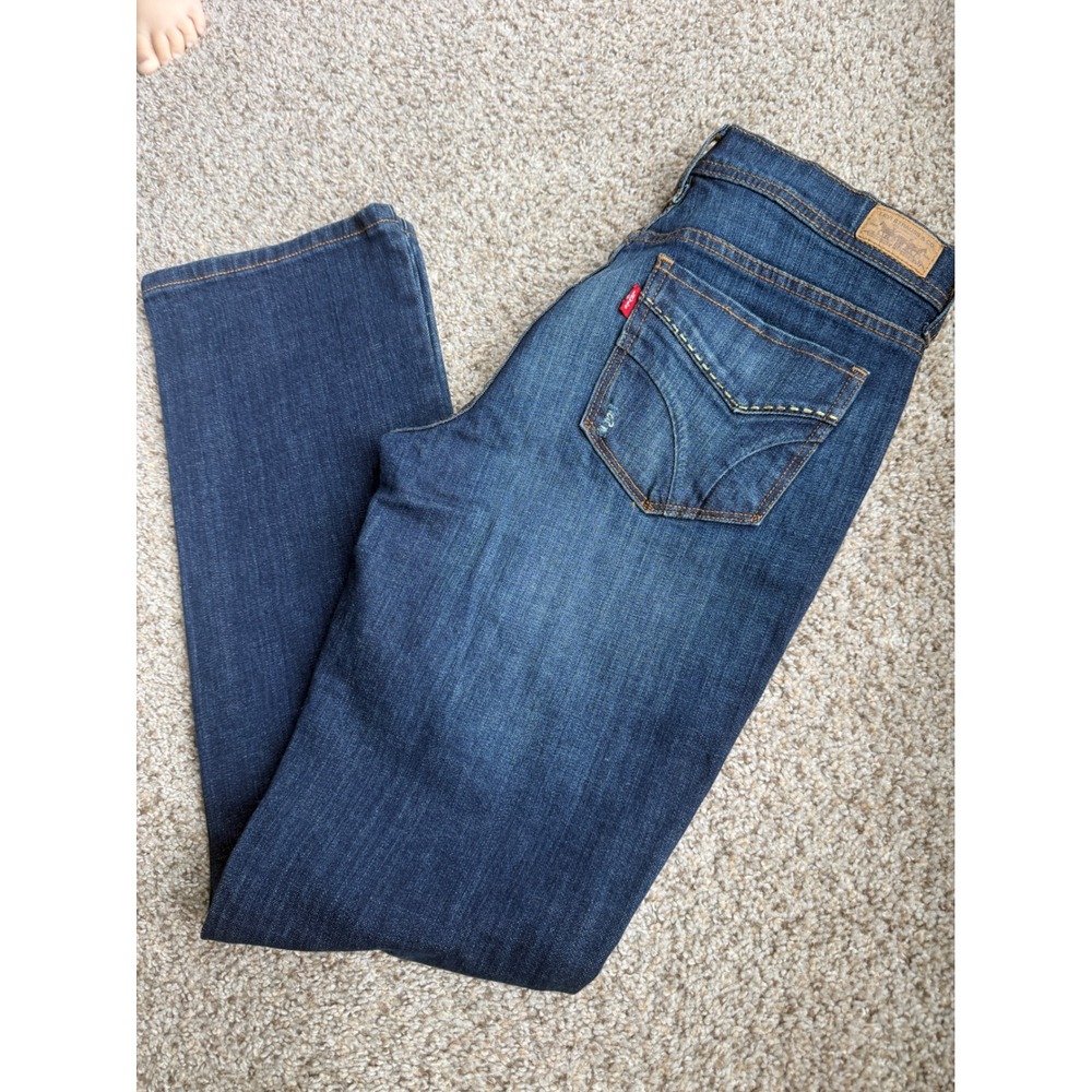 Levi's 505 Dark Indigo Straight‎ Leg Denim Size 27 Waist W27 L30